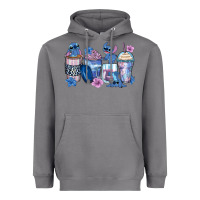 Storm stitch coffee cups Heavyweight Hoodie - Zillion Design Studio