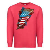 Cardinal American lightning bolt Premium Sweatshirt - Neo Western