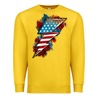 Lemon American lightning bolt Premium Sweatshirt - Neo Western