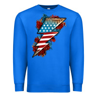 True Royal American lightning bolt Premium Sweatshirt - Neo Western