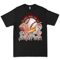 Black i am just here for the snack baseball sister Premium Tee - RacoonDesign