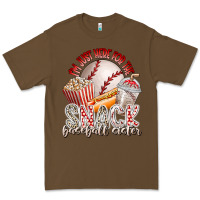 Cacao i am just here for the snack baseball sister Premium Tee - RacoonDesign