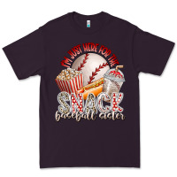 Plum i am just here for the snack baseball sister Premium Tee - RacoonDesign