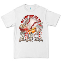 White i am just here for the snack baseball sister Premium Tee - RacoonDesign