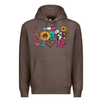 Coffee western nurse life Premium Hoodie - Artiststas