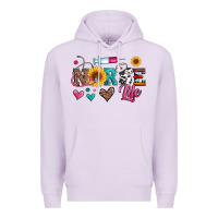 Lilac western nurse life Premium Hoodie - Artiststas