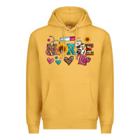 Mustard western nurse life Premium Hoodie - Artiststas
