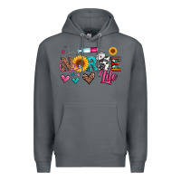 Rock western nurse life Premium Hoodie - Artiststas