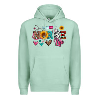 Seafoam western nurse life Premium Hoodie - Artiststas