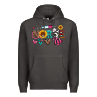 Smoke western nurse life Premium Hoodie - Artiststas