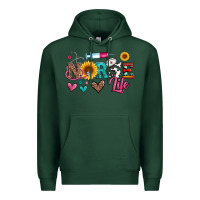 Sports Green western nurse life Premium Hoodie - Artiststas