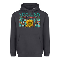 Smoke western blessed mom with sunflower Heavyweight Hoodie - texasbilliewilder