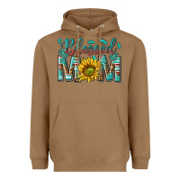 Toasted Coconut western blessed mom with sunflower Heavyweight Hoodie - texasbilliewilder