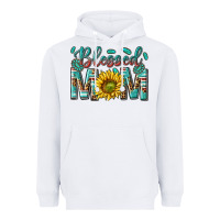 White western blessed mom with sunflower Heavyweight Hoodie - texasbilliewilder