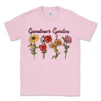 Bubblegum Pink grandma's garden Classic Tee - MaliasSmallBusiness