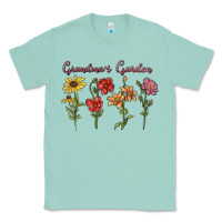 Seafoam grandma's garden Classic Tee - MaliasSmallBusiness