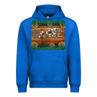 Cobalt western nurse glitter leopard sunflowers Urban Hoodie - BarkalooDesign