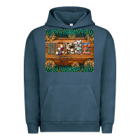 Pigment Midnight Navy western nurse glitter leopard sunflowers Urban Hoodie - BarkalooDesign
