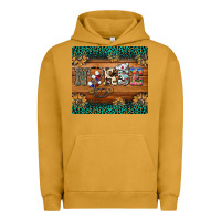 Pigment Peanut Butter western nurse glitter leopard sunflowers Urban Hoodie - BarkalooDesign
