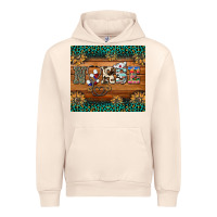 Sandshell western nurse glitter leopard sunflowers Urban Hoodie - BarkalooDesign