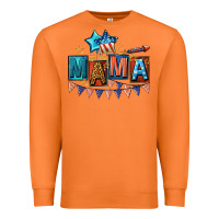 Carrot All American Mama 4th of July Premium Sweatshirt - CowGirlArtShop