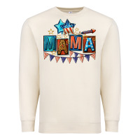 Sandshell All American Mama 4th of July Premium Sweatshirt - CowGirlArtShop