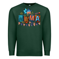 Sports Green All American Mama 4th of July Premium Sweatshirt - CowGirlArtShop