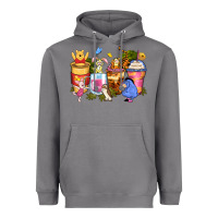 Storm cartoon characters coffee cups Heavyweight Hoodie - Zillion Design Studio