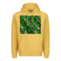 Antique Gold st patricks western brush strokes Premium Hoodie - Artiststas
