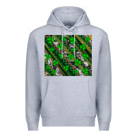 Heather Grey st patricks western brush strokes Premium Hoodie - Artiststas