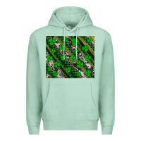 Seafoam st patricks western brush strokes Premium Hoodie - Artiststas
