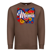 Chestnut American mama heart Premium Sweatshirt - Neo Western