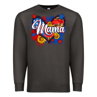 Smoke American mama heart Premium Sweatshirt - Neo Western
