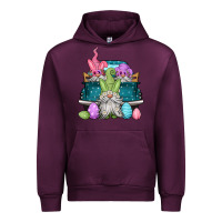 Mauve Wine easter gnomes farm truck Urban Hoodie - Jasminsmagicworld