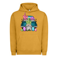 Pigment Peanut Butter easter gnomes farm truck Urban Hoodie - Jasminsmagicworld
