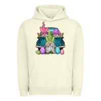 Pigment Pistachio easter gnomes farm truck Urban Hoodie - Jasminsmagicworld