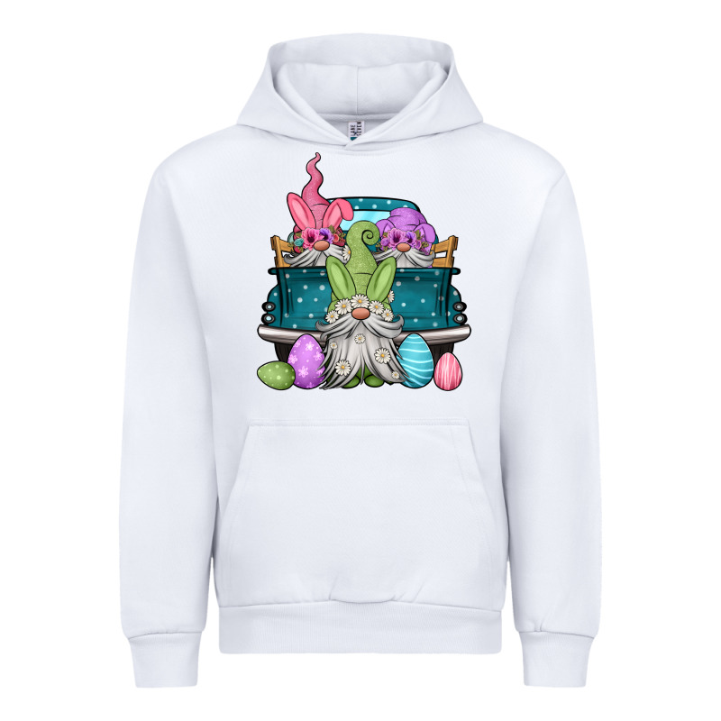 Easter Gnomes Farm Truck Urban Hoodie by Jasminsmagicworld | Teevron
