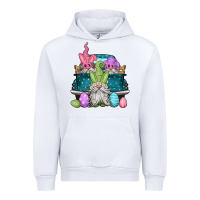 White easter gnomes farm truck Urban Hoodie - Jasminsmagicworld