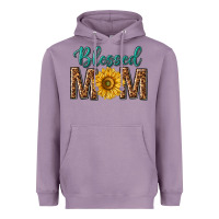 Lavender western blessed mom with sunflower Heavyweight Hoodie - texasbilliewilder