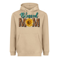 Mushroom western blessed mom with sunflower Heavyweight Hoodie - texasbilliewilder