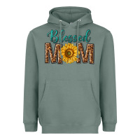 Sage western blessed mom with sunflower Heavyweight Hoodie - texasbilliewilder