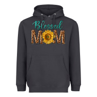 Smoke western blessed mom with sunflower Heavyweight Hoodie - texasbilliewilder