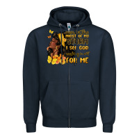 Navy even in the midst of my storm i see god Zipper Hoodie - MaliasSmallBusiness