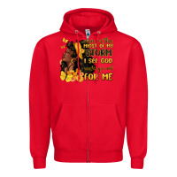 Red even in the midst of my storm i see god Zipper Hoodie - MaliasSmallBusiness