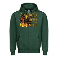Sports Green even in the midst of my storm i see god Zipper Hoodie - MaliasSmallBusiness