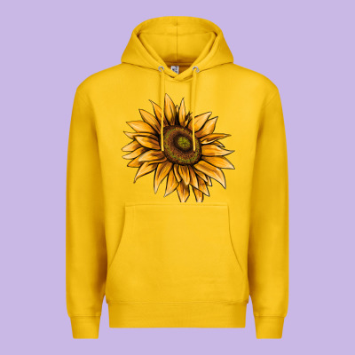 Sunflower Premium Hoodie Designed By Adodesignshop