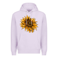 Lilac sunflower Premium Hoodie - AdoDesignShop