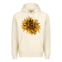 Sandshell sunflower Premium Hoodie - AdoDesignShop