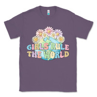 Lavender girls run the world Classic Tee - MaliasSmallBusiness