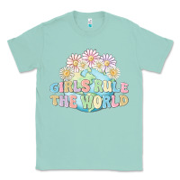Seafoam girls run the world Classic Tee - MaliasSmallBusiness